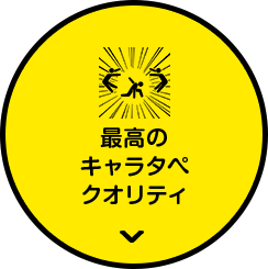 最高のキャラタペ、クオリティ